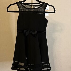 Calvin Klein Black Formal Kids Dress